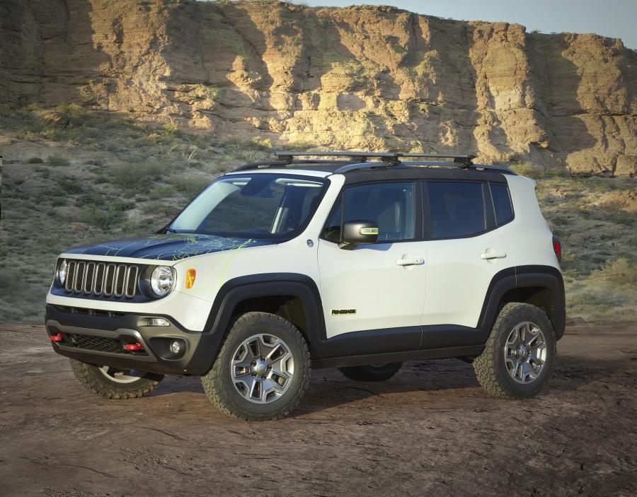  Jeep Renegade Commander Concept 2016 года  (фото 1 из 15)